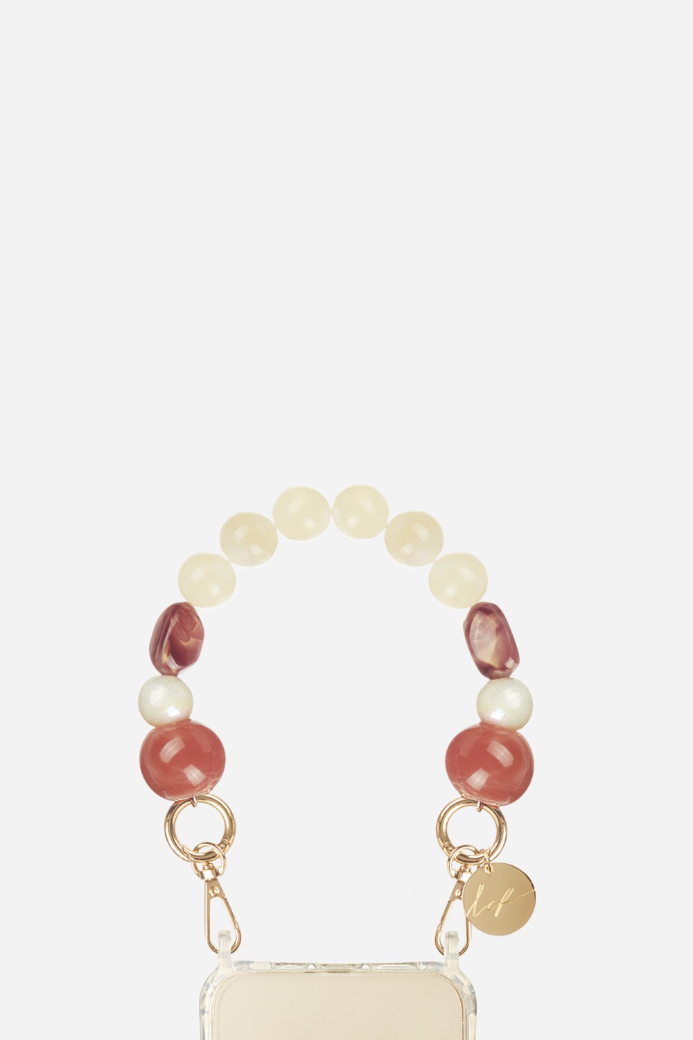 Malia Short Chain Beige 30 cm