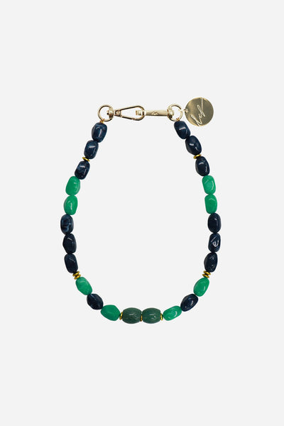 Chaine Courte Daya Vert 40 cm