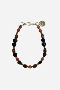 Chaine Courte Dara Noir 40 cm