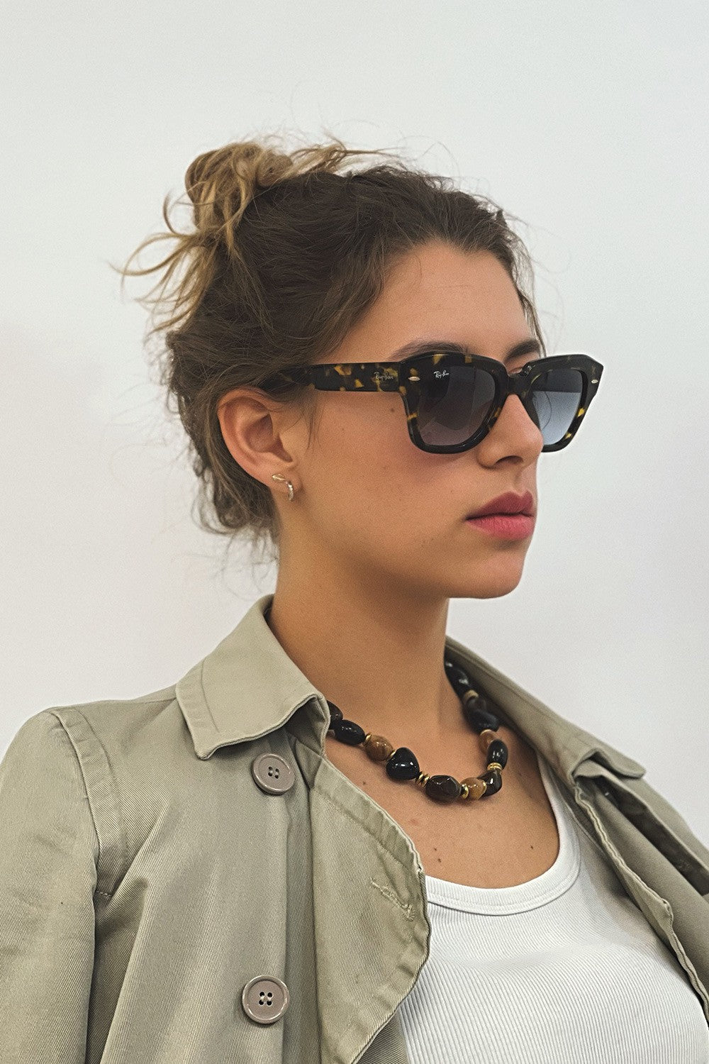 Dara Short Black Chain 40 cm