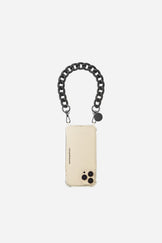 Chaine Courte Sarah Noir 40 cm
