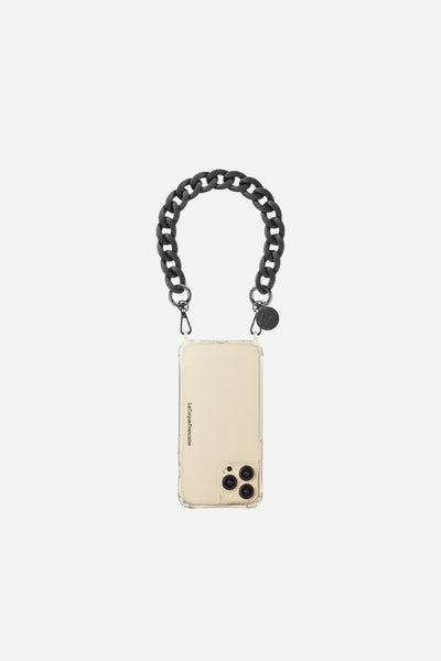 Chaine Courte Sarah Noir 40 cm