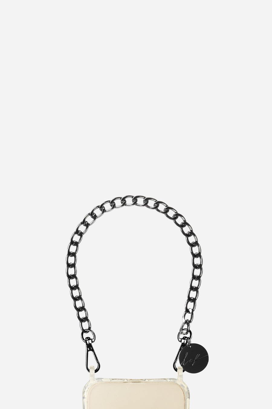 Chaine Courte Sona Noir 40 cm - 2