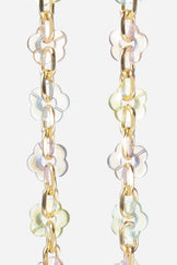 Chaine Longue Cassy Fleurs Holographique 120 cm - 2