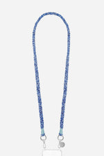Della blue braided cord