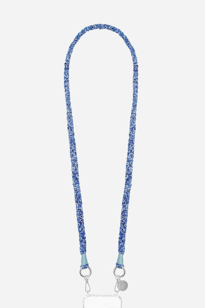 Della blue braided cord