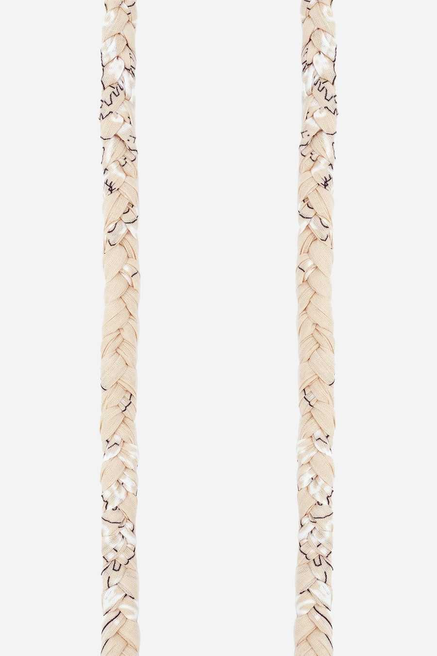 Cordon tresse Della beige - 2