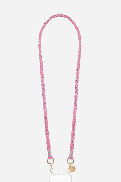 Light pink Della braided cord