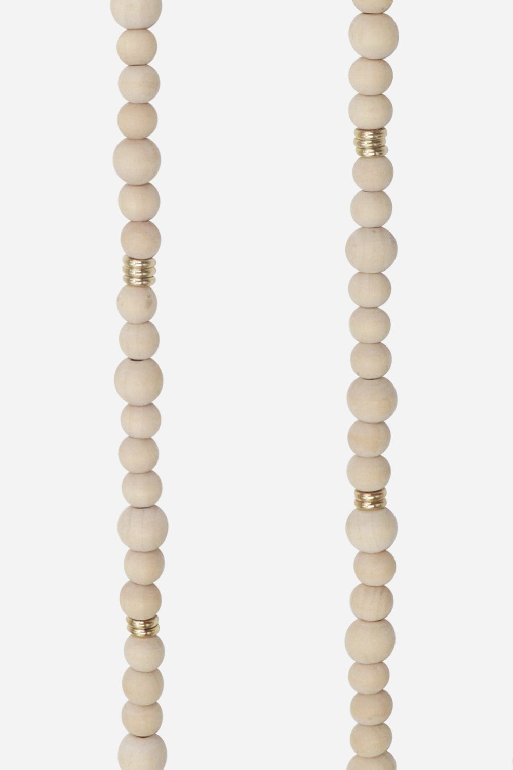 Chaine Longue Hayley Beige 120 cm