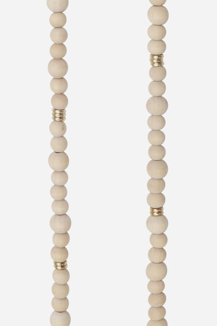 Chaine Longue Hayley Beige 120 cm - 2