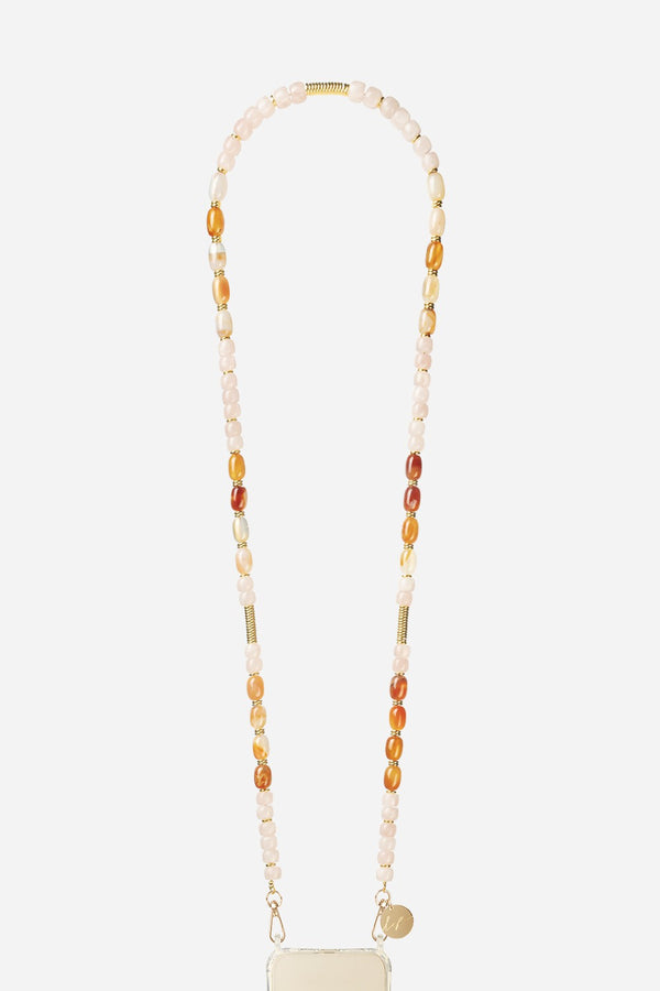 Chaine Longue Ivy Rose 120 cm