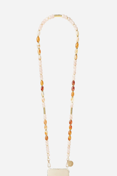 Long Ivy Pink Chain 120 cm