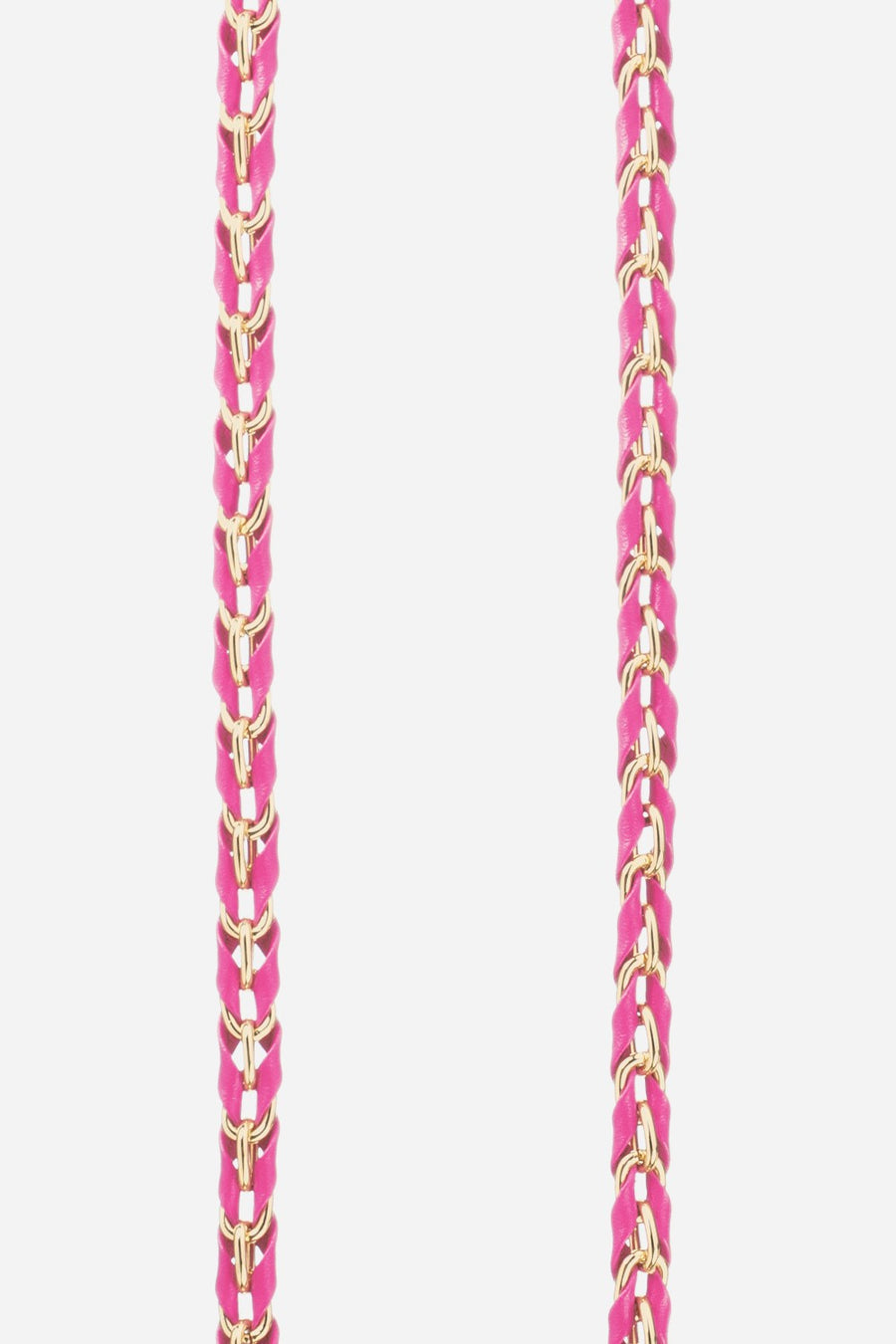 Chaine Longue Lou fuchsia 120 cm - 2
