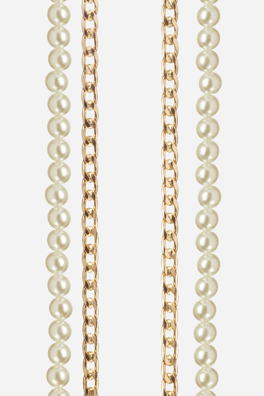 Chaine Longue Taylor Blanc 120 cm - 2