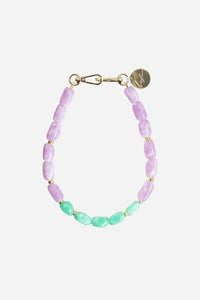 Chaine Courte Talia Violet 40 cm