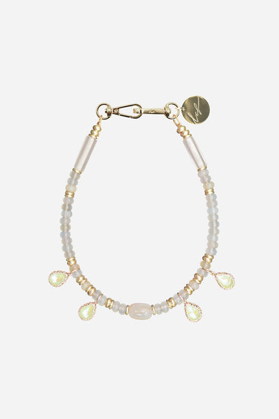 Chaine Courte Solange Beige 40 cm