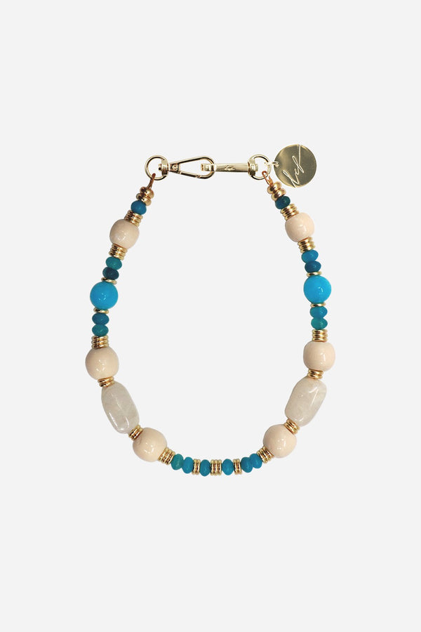 Chaine Courte Danae Turquoise 40 cm