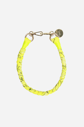 Chaine Courte Della Jaune 40 cm