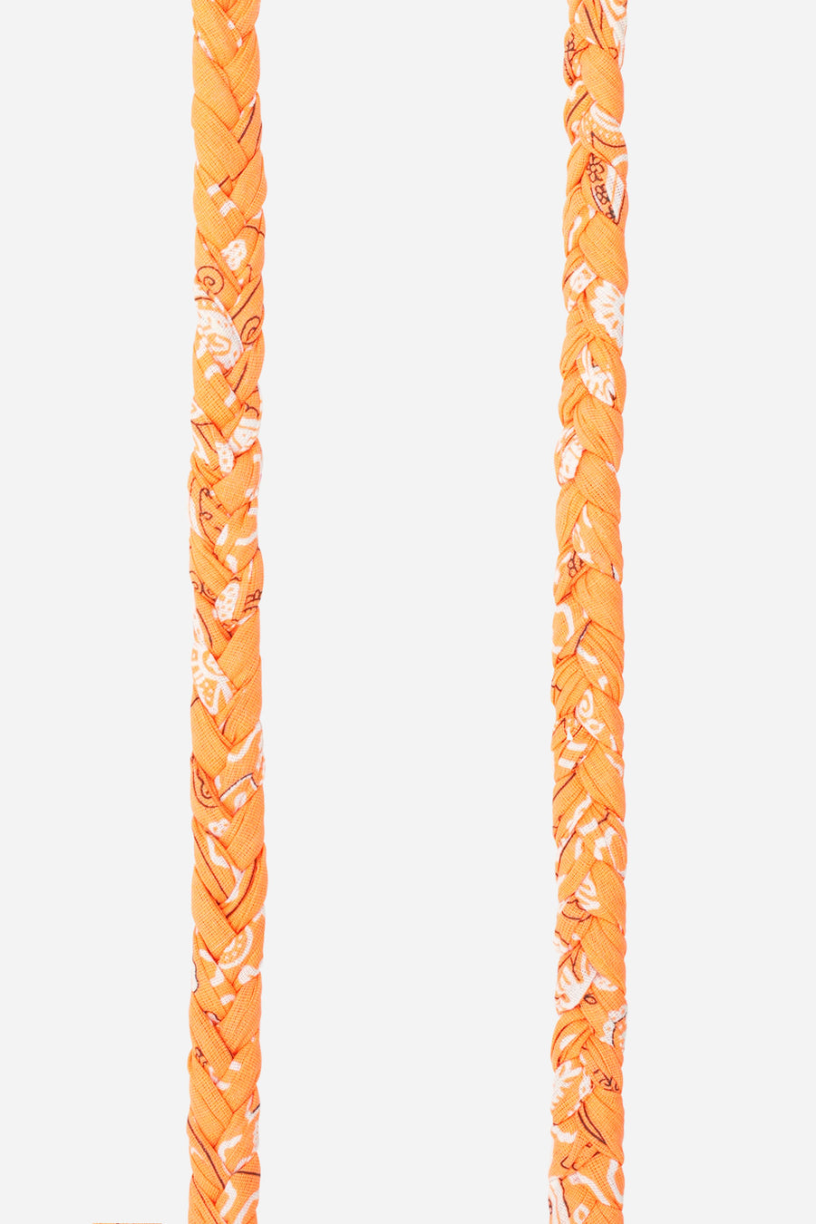 Cordon tresse Della orange - 2