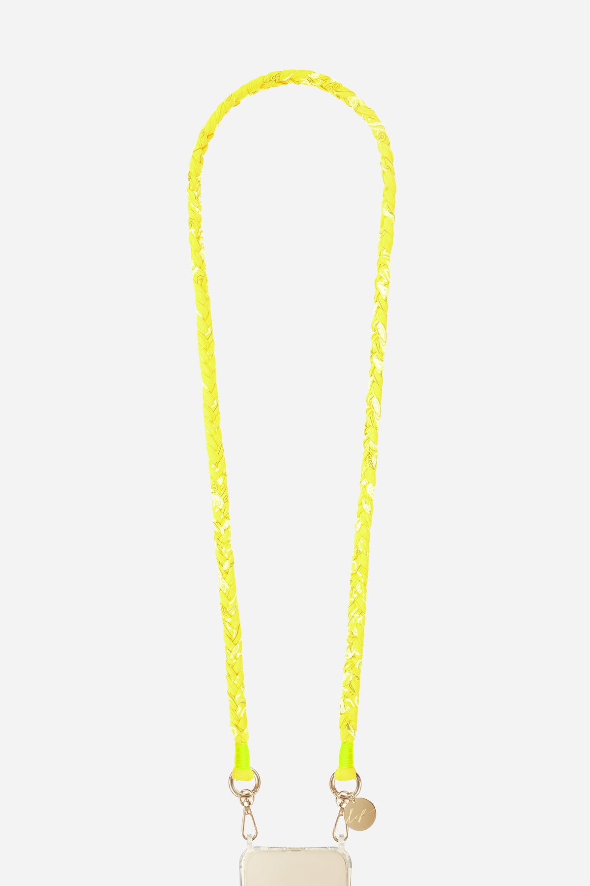 Cordon tresse Della jaune