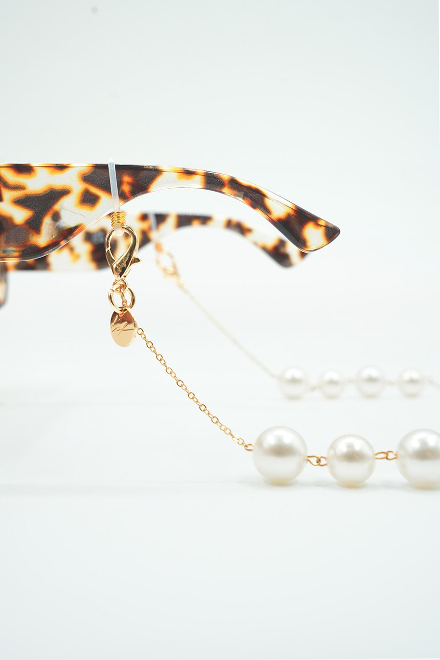 Bijoux Chaine De Lunettes Lior Blanc 72 cm - 2
