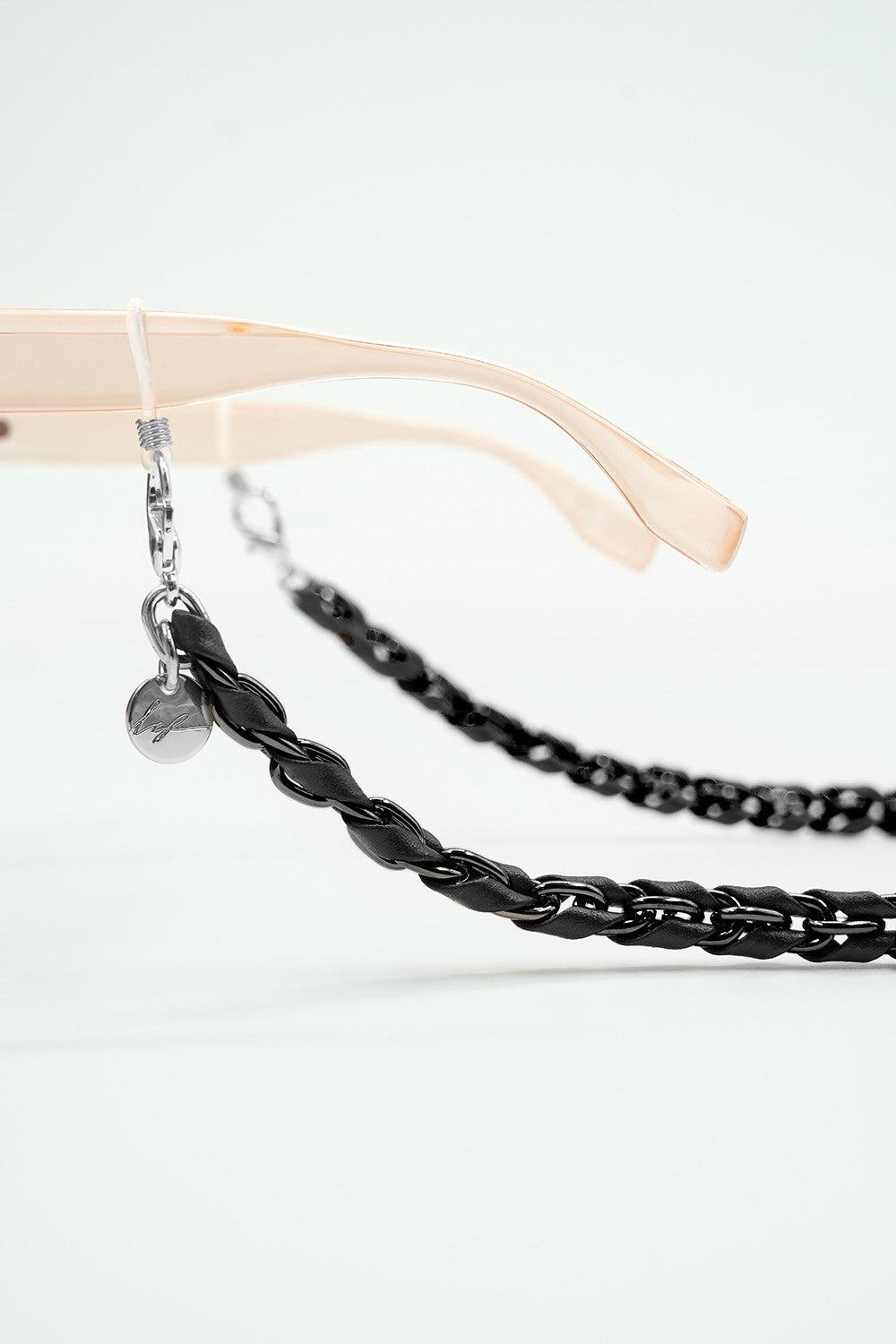 Bijoux Chaine De Lunette Lou Noir 72 cm
