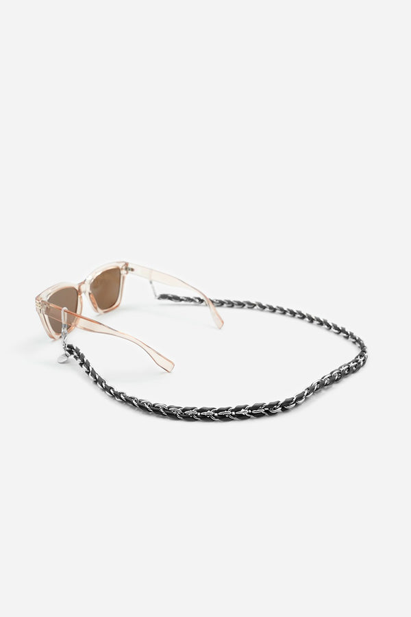 Bijoux Chaine De Lunettes Lou Noir 72 cm