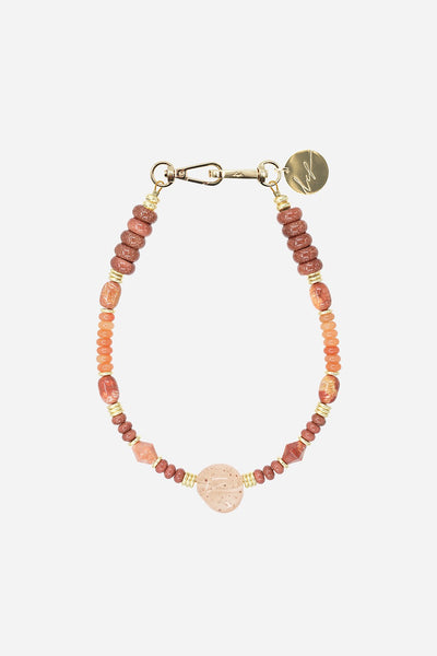 Short Meha Brown Chain 40 cm