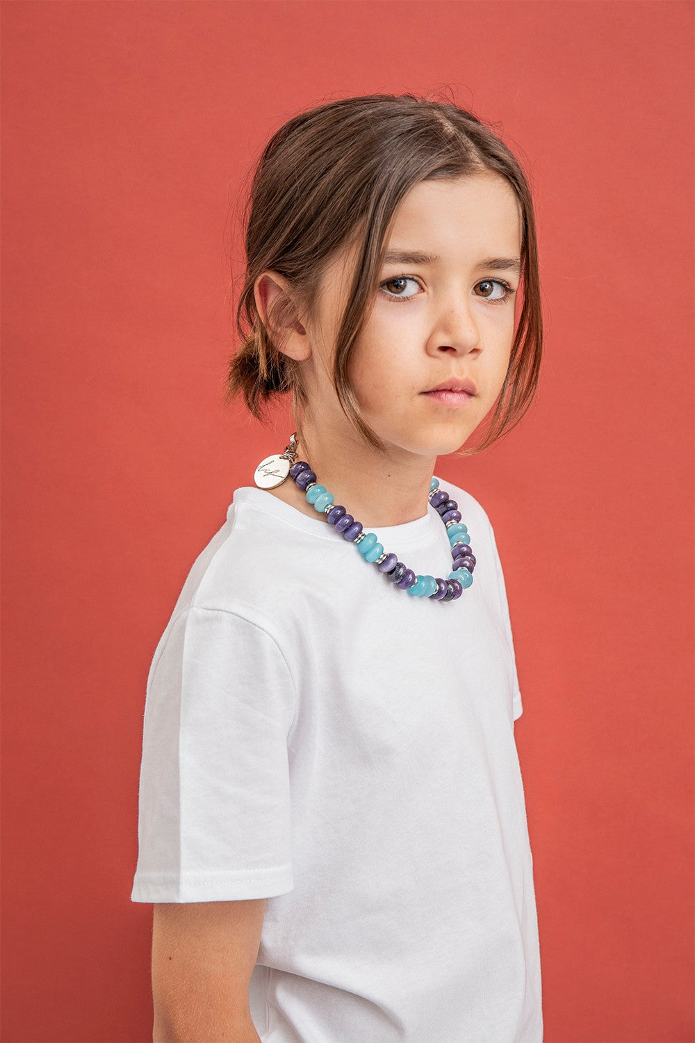 Abu Blue Necklace Jewelry 40 cm