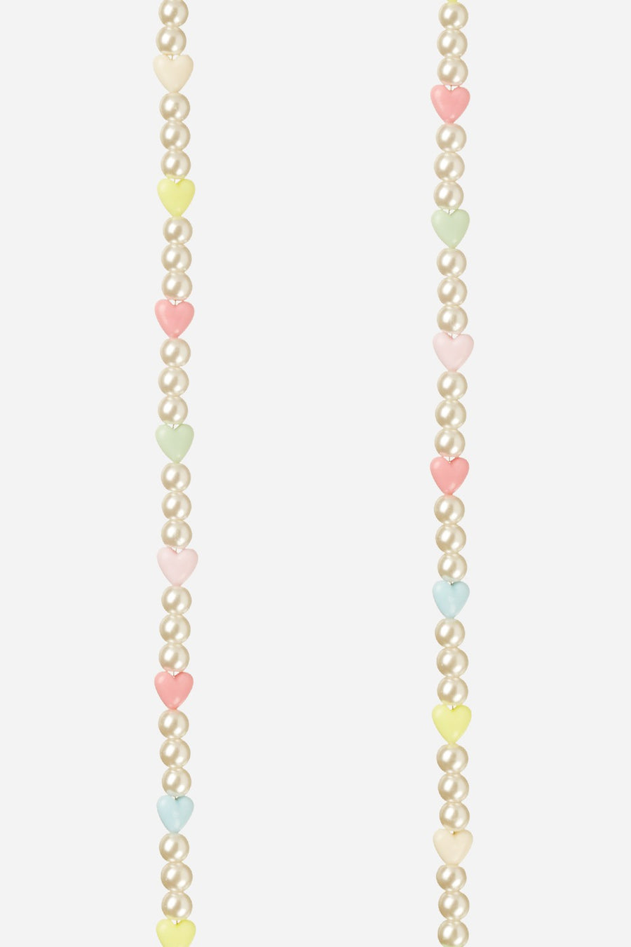 Chaine Longue Isa Blanc 100 cm - 2