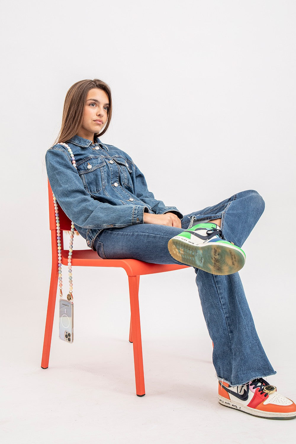 Ilana Multicolor Long Chain 100 cm