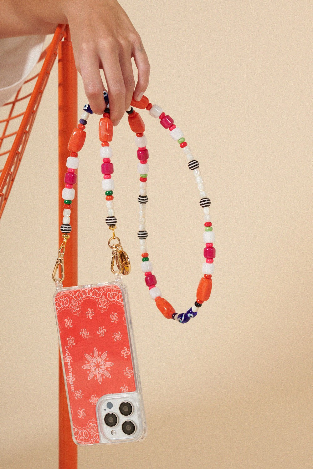 Chaine Longue Isabella Multicolore 100 cm