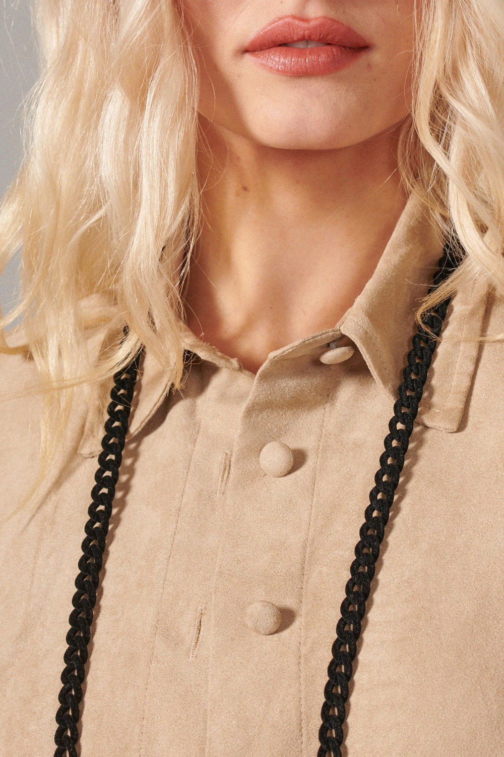 Sona Long Chain Black 120 cm