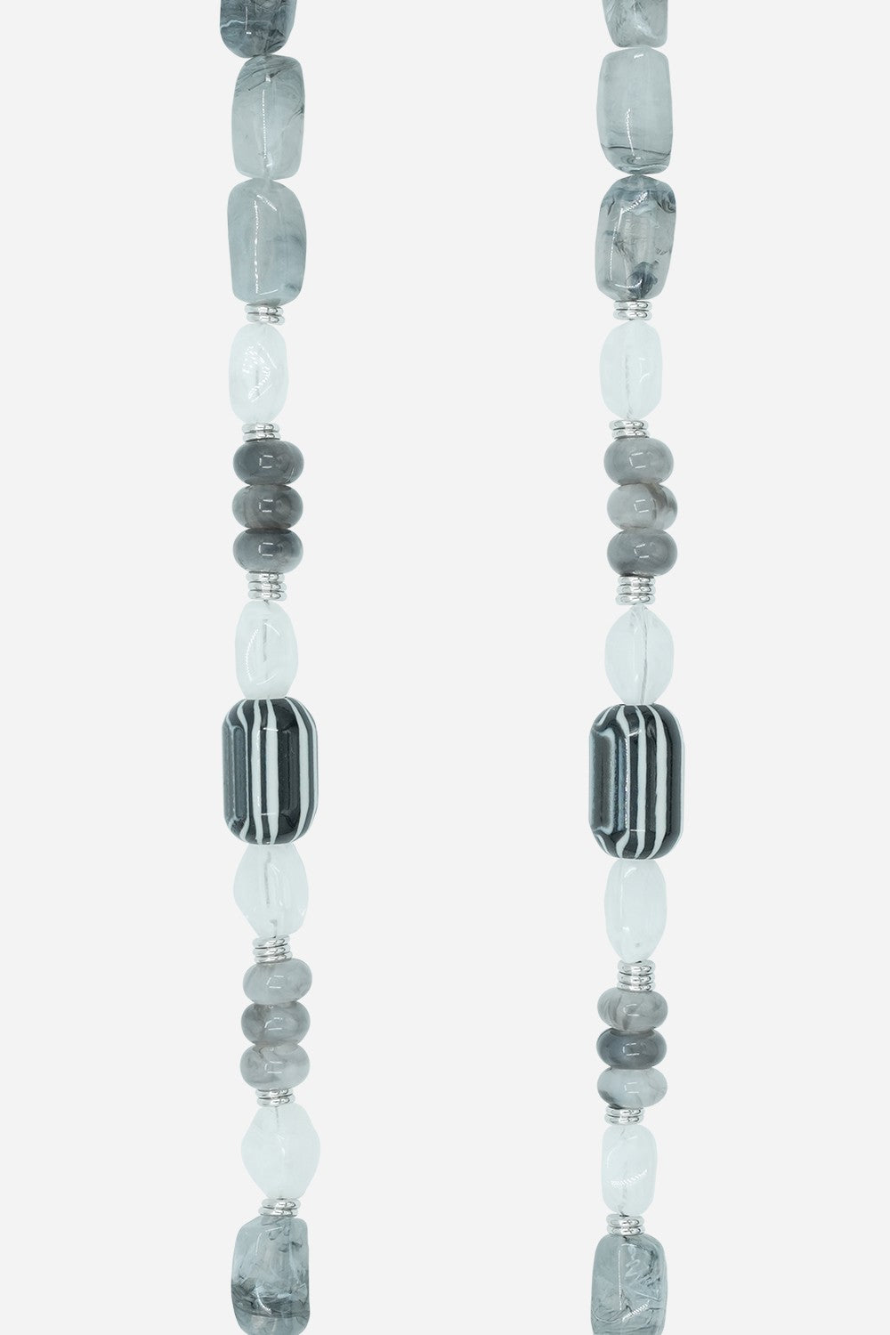 Chaine Longue Divya Gris 120 cm