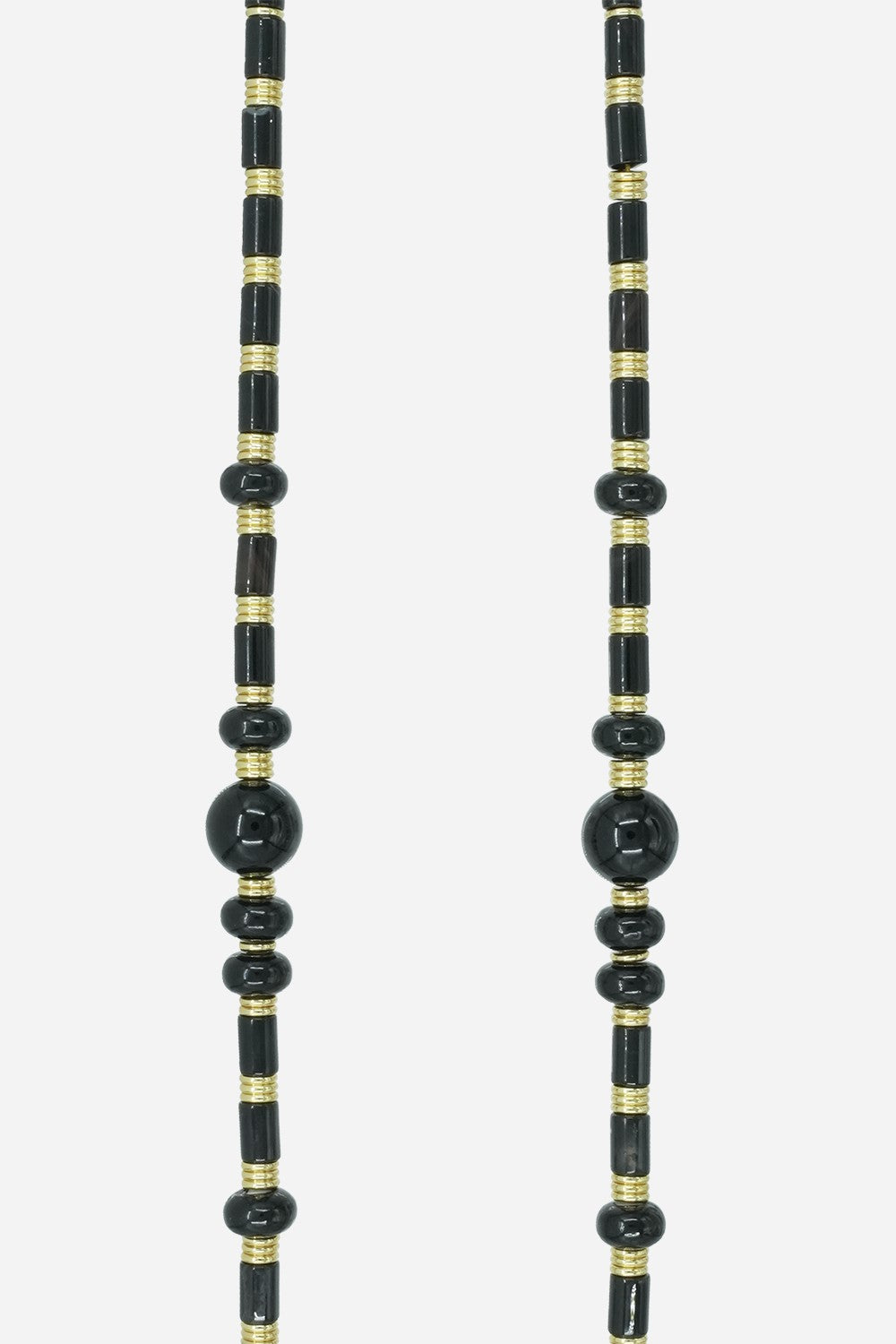 Chaine Longue Leia Noir 120 cm