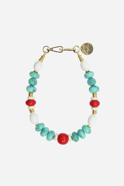 Chaine Courte Siena Bleu 40 cm