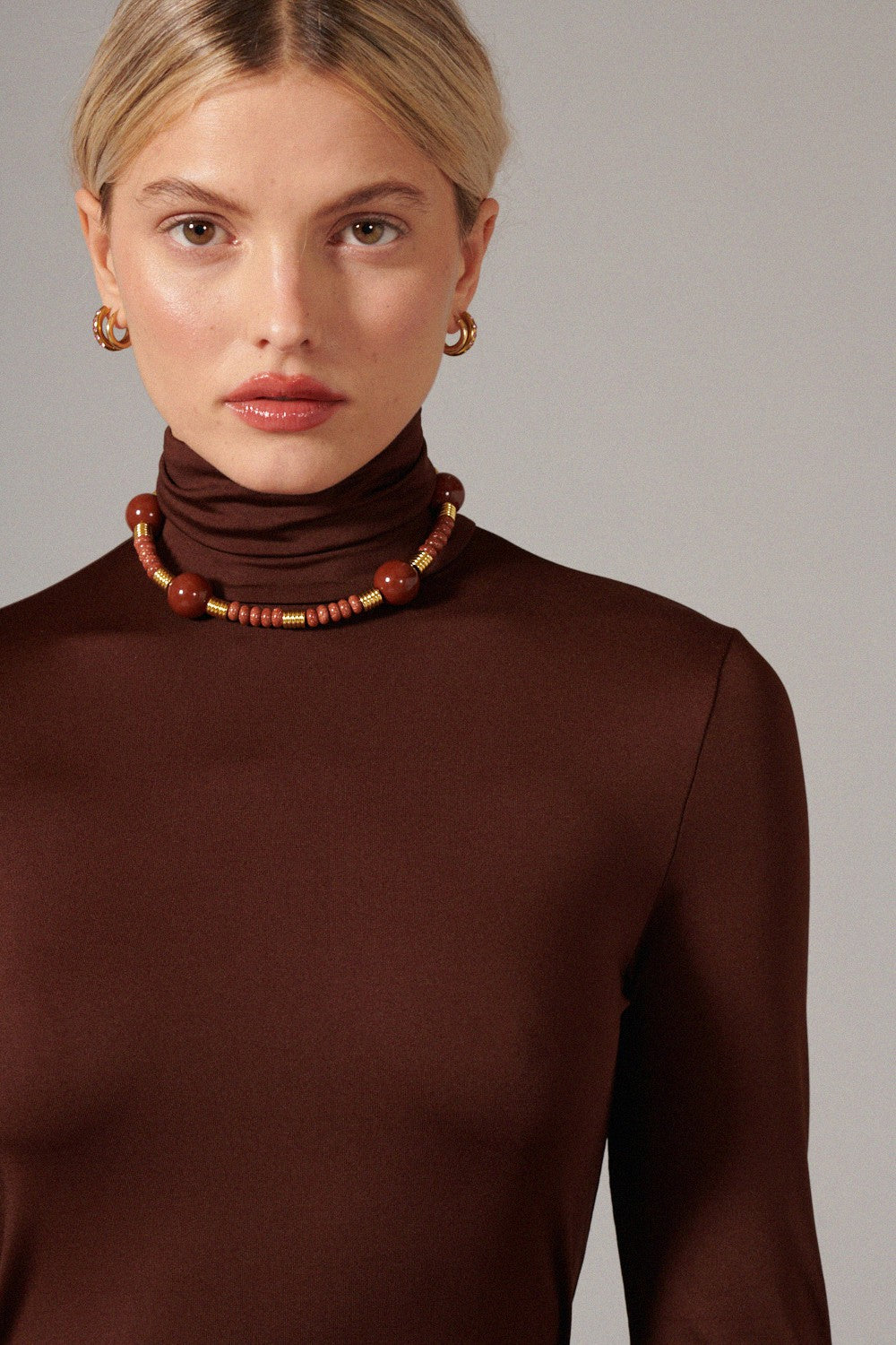 Kate Short Brown Chain 40 cm