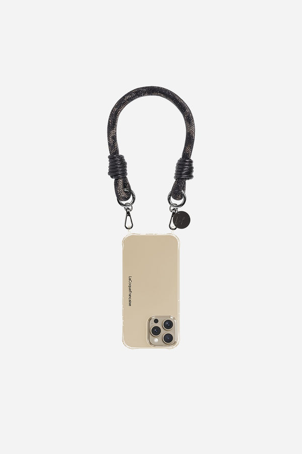 Chaine Courte Evan Leopard 40 cm