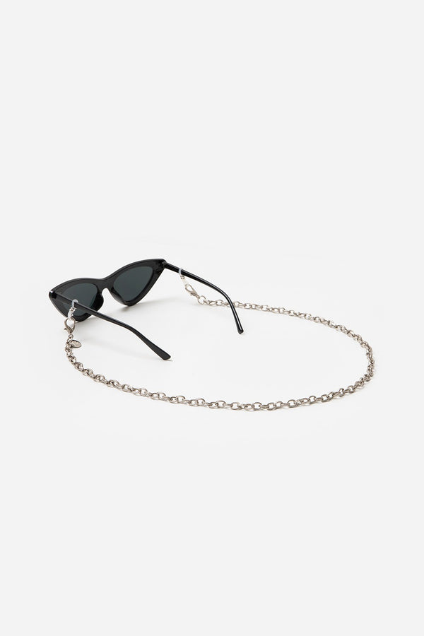 Bijoux Chaine De Lunettes Aya Argent 72 cm