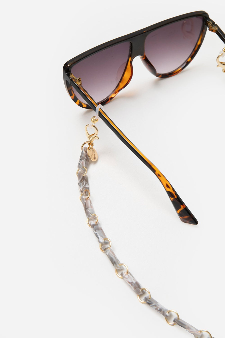 Bijoux Chaine De Lunettes Nahara Gris 72 cm - 2