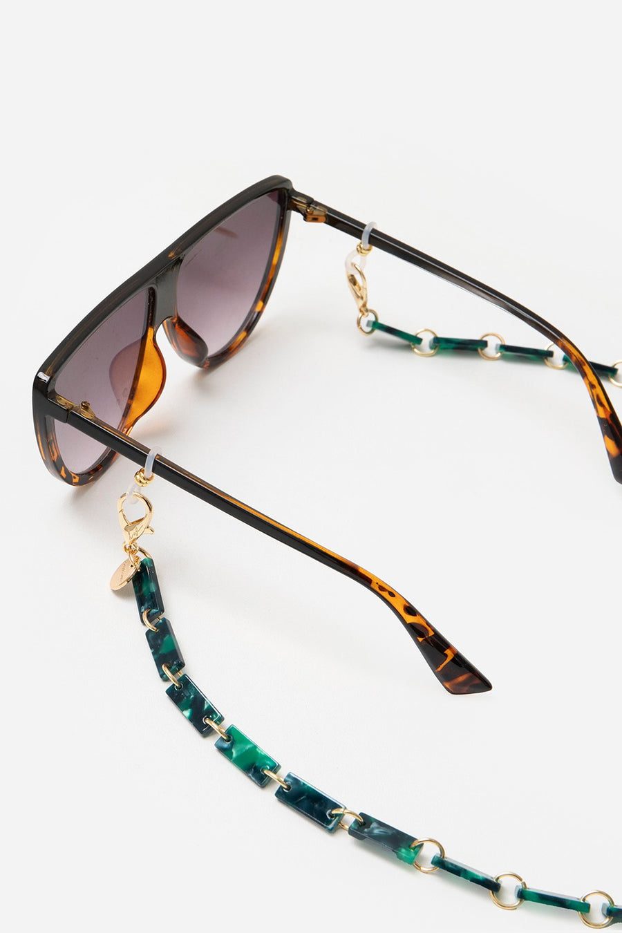 Bijoux Chaine De Lunettes Nahara Vert 72 cm - 2