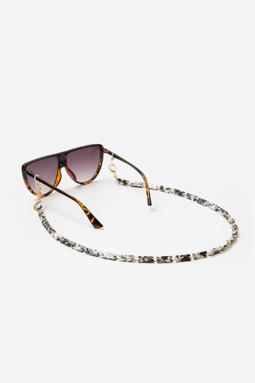 Bijoux Chaine De Lunettes Nahara Noir 72 cm