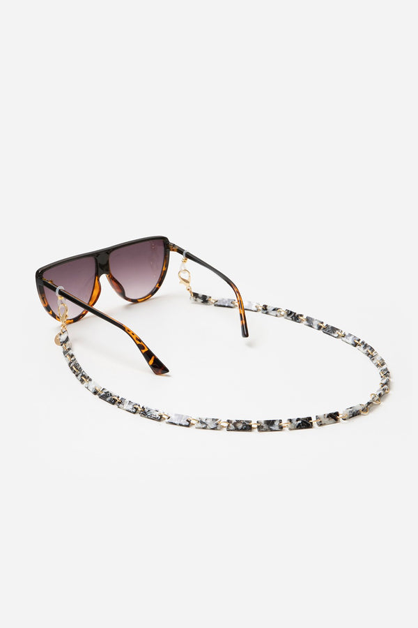 Bijoux Chaine De Lunettes Nahara Noir 72 cm