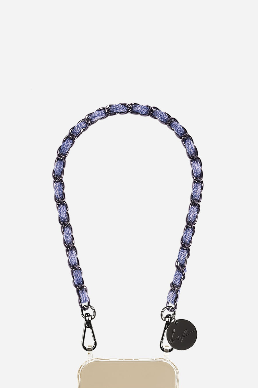 Chaine Courte Cali Bleu 40 cm - 2