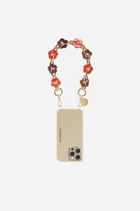 Chaine Courte Cassy Marron 40 cm