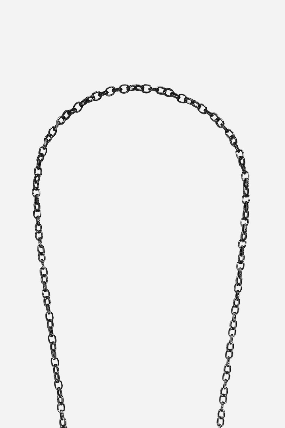 Chaine Longue Aya Noir 120 cm