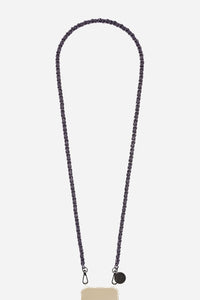 Chaine Longue Cali Noir 120 cm