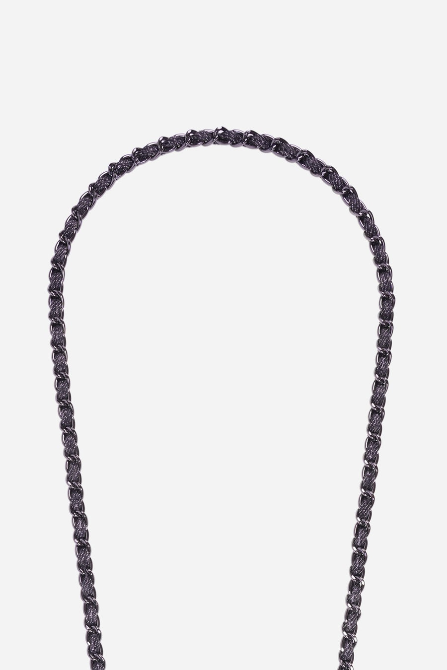 Chaine Longue Cali Noir 120 cm - 2