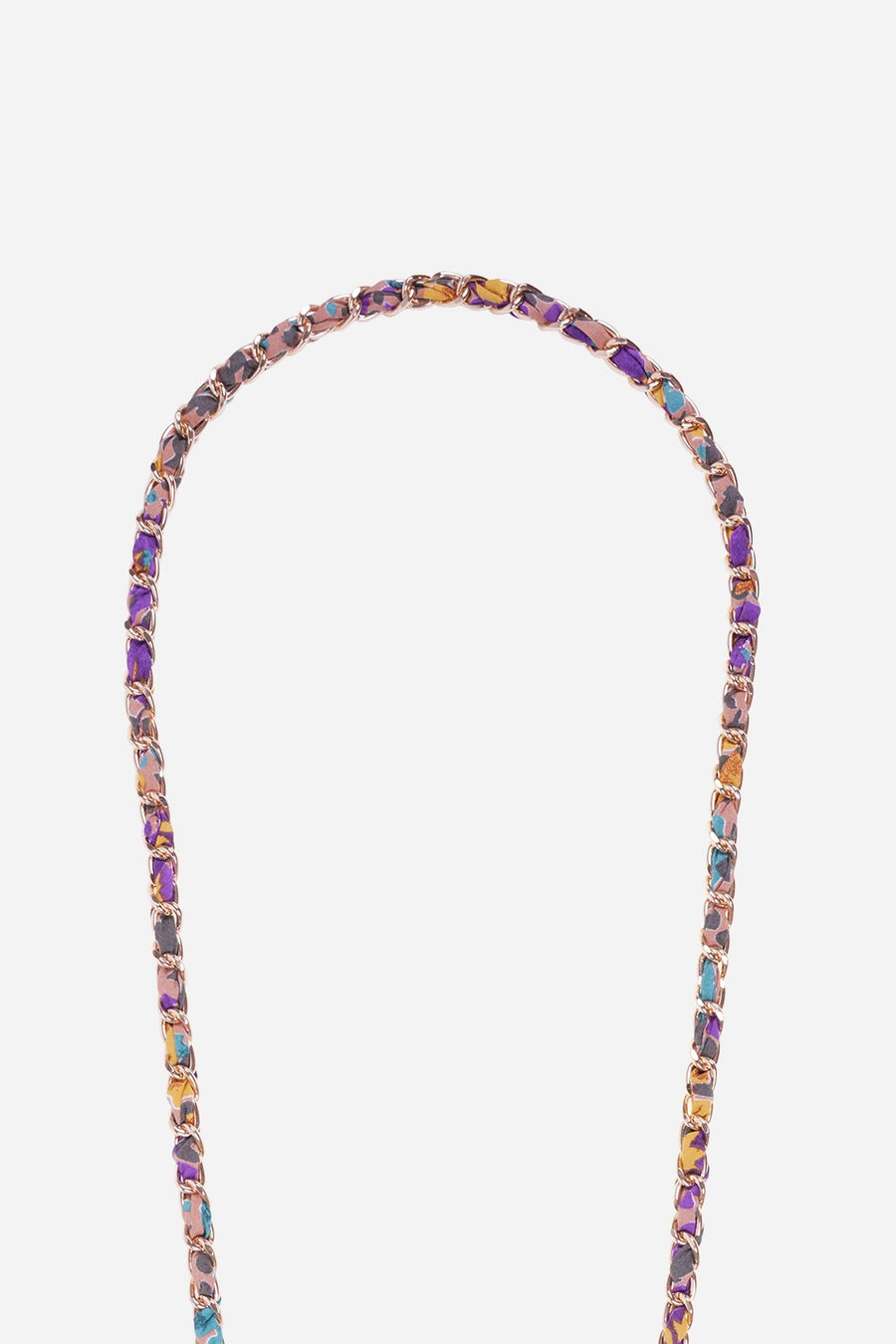 Chaine Longue Cali Violet 120 cm - 2