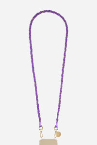 Chaine Longue Doha Violet 120 cm